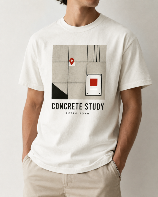 White/Cement Graphic Tee, lifestyle 1