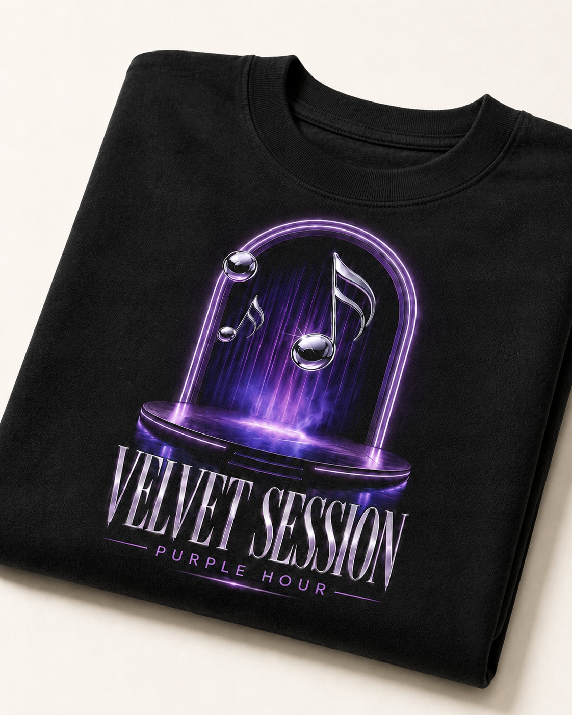 Purple/Black Graphic Tee, lifestyle 3