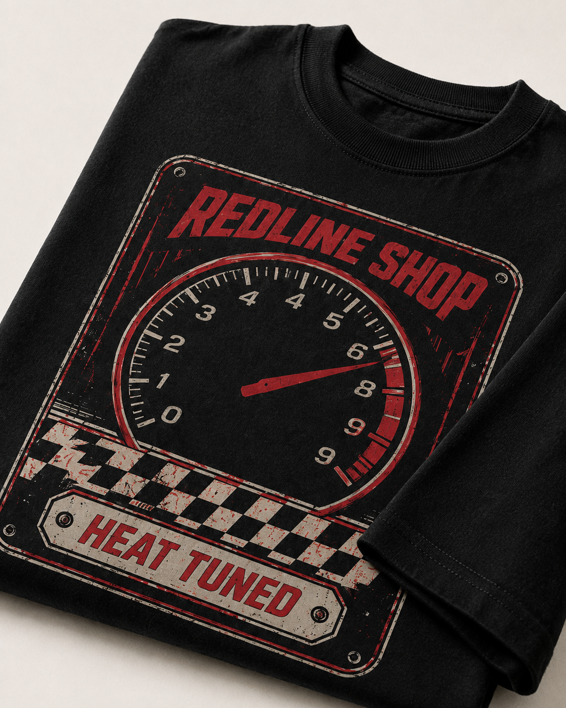 Red/Black Graphic Tee, lifestyle 3
